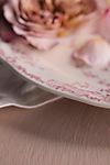 Pink Floral Serving Platter #1