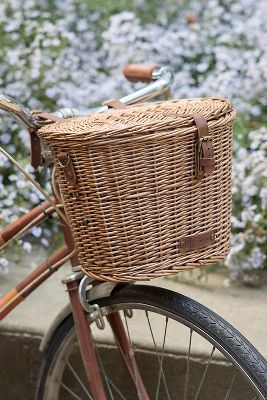 Wicker Bicycle Basket Terrain