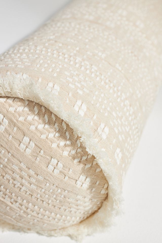 Zuri Jacquard Bolster Pillow #1