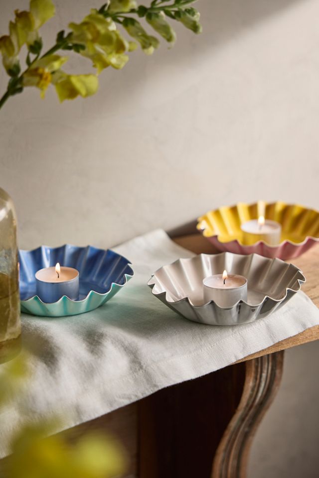 Ruffle Candle Holder Cup | AnthroLiving