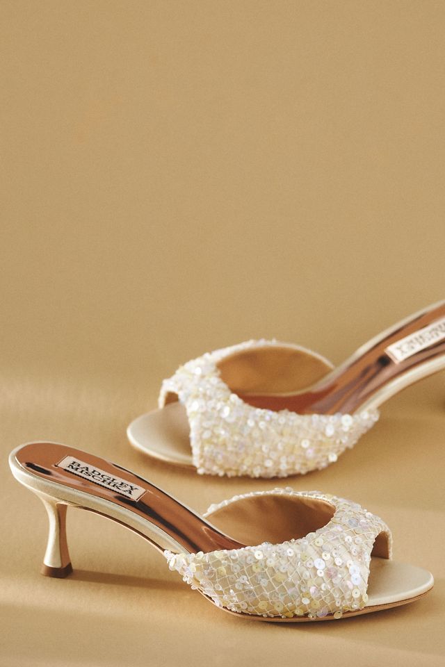 Badgley Mischka Candie Mule Heels #1