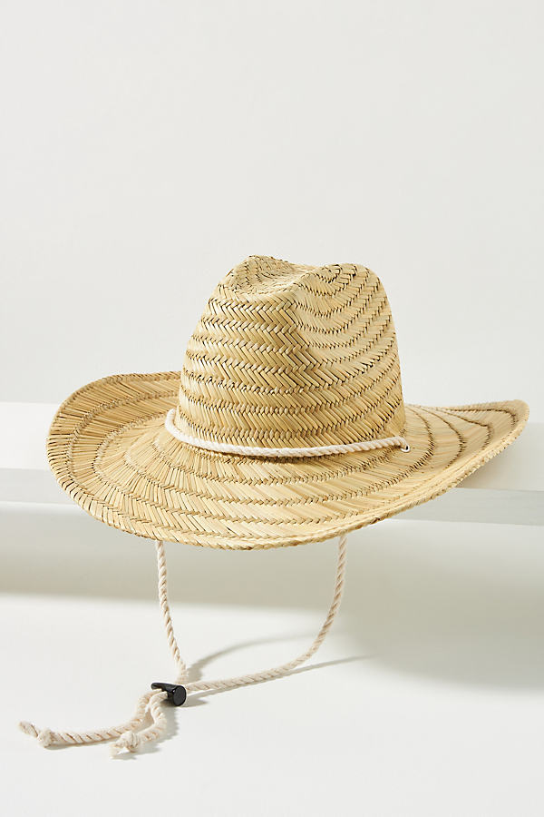 Wyeth Straw Cord Lifeguard Rancher Hat