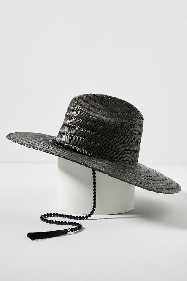 Cappello da Rancher in Paglia Wyeth con Perline #2