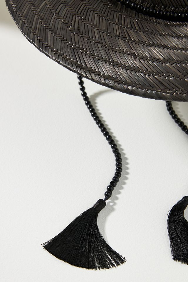 Cappello da Rancher in Paglia Wyeth con Perline #3