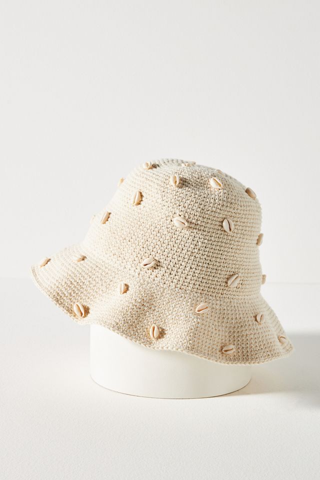 Wyeth Crochet Seashell Cloche Hat | Anthropologie display picture 1