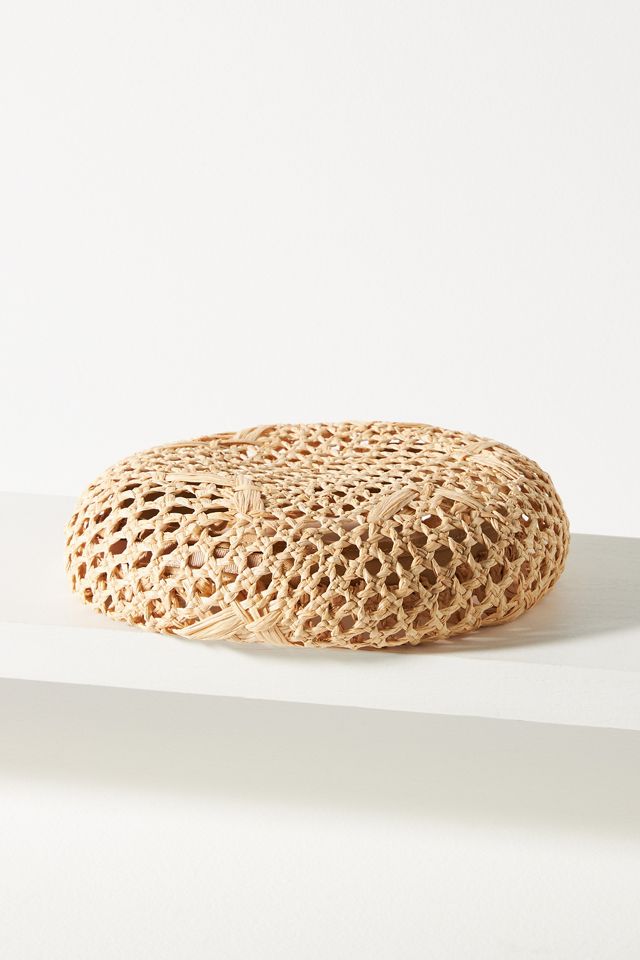 Wyeth Open Weave Straw Beret #2