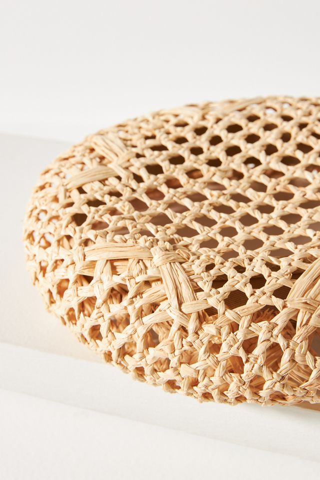 Wyeth Open Weave Straw Beret #4