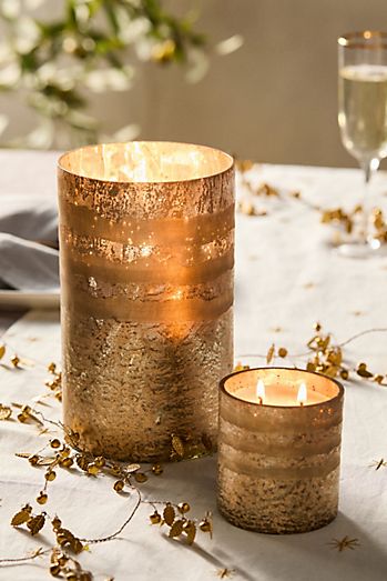 Linnea Gold Candle, Forest Fir