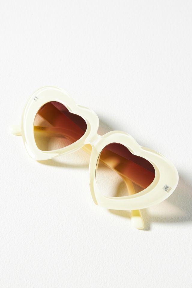 Heart Bubble Sunglasses | Anthropologie display picture 1