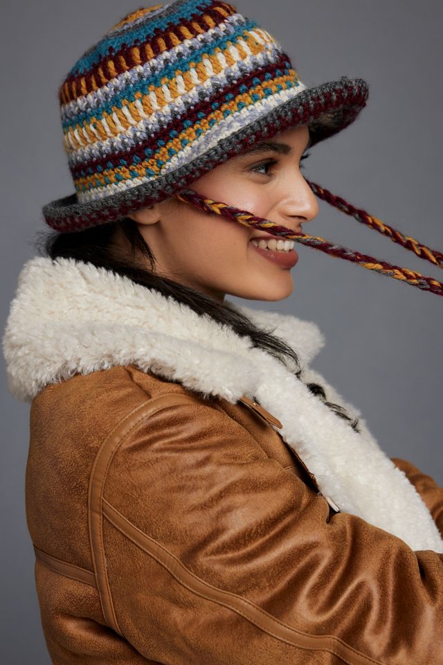 Forever Frantic Knit Bucket Hat #1