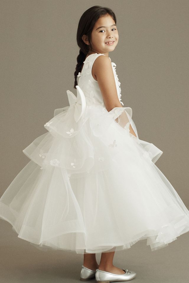 Princess Daliana Butterfly Flower Girl Dress #2