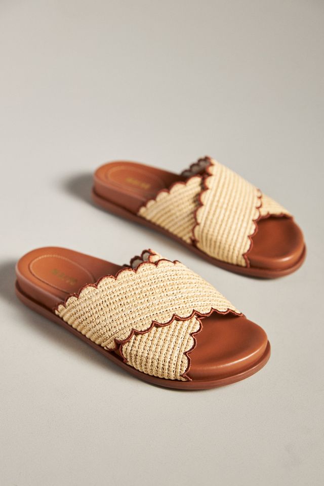 Maeve Scallop Banded Sandals #1