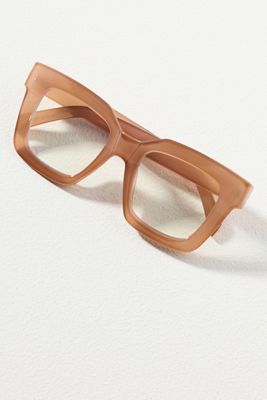 Chunky Cara Translucent Blue Light Readers