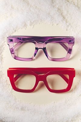 Chunky Cara Translucent Reading Glasses