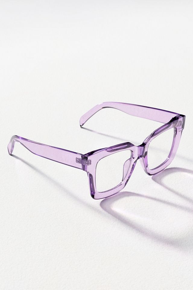 Chunky Cara Translucent Reading Glasses #2