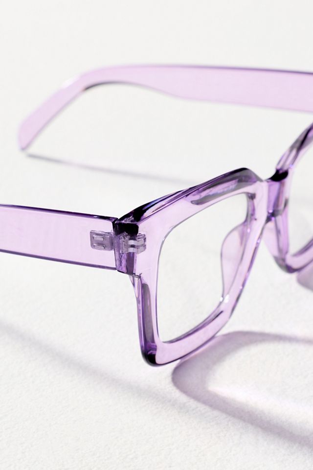 Chunky Cara Translucent Reading Glasses #3