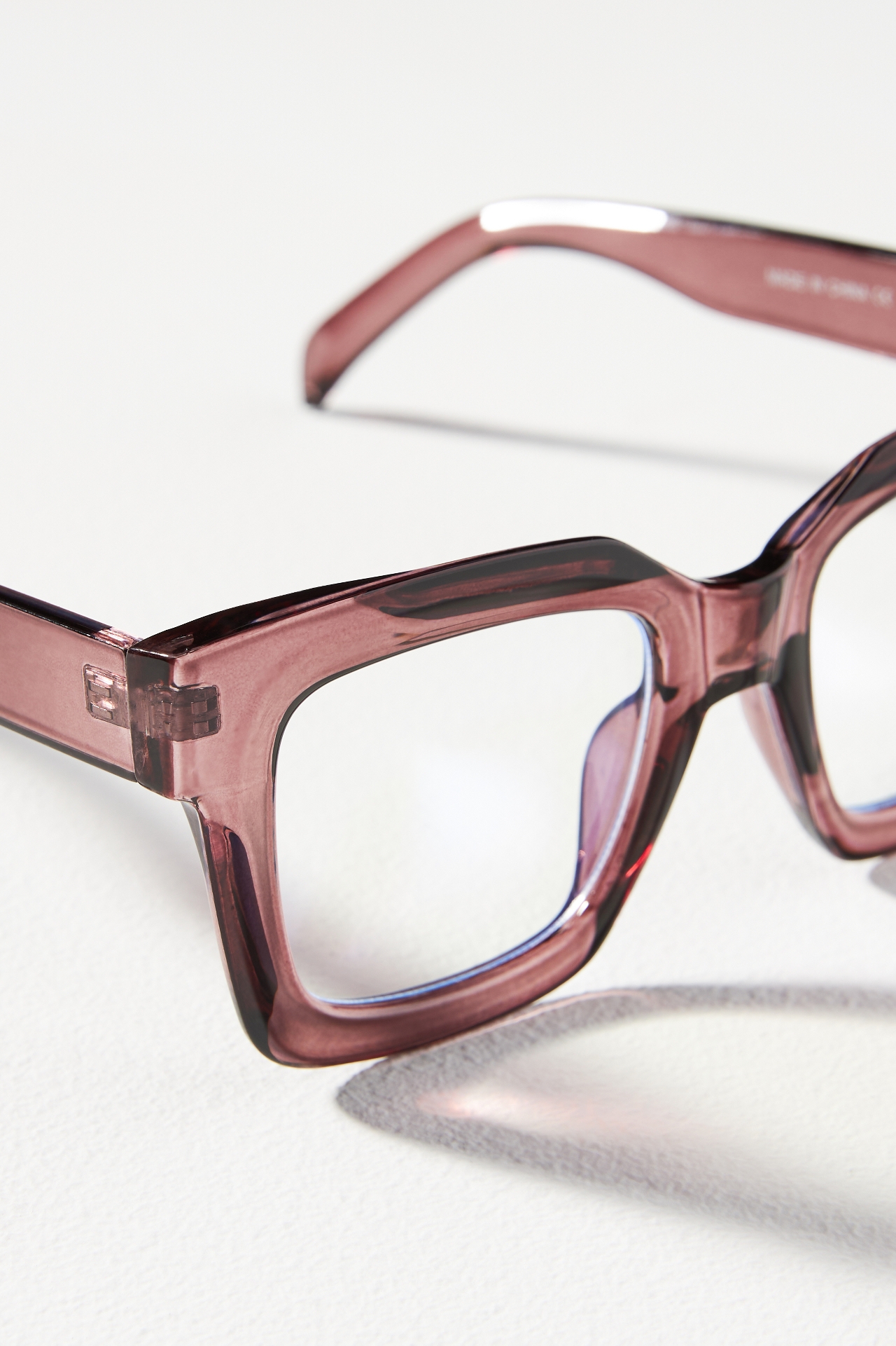 Chunky Cara Translucent Reading Glasses