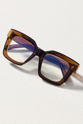 Chunky Cara Translucent Blue Light Readers
