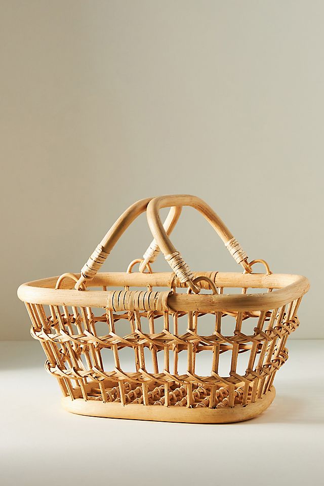 Olli Ella RATTAN TARRY BASKET Olli Ella RATTAN TARRY BASKET