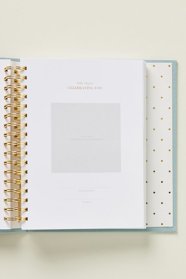 Sugar paper baby book anthroliving