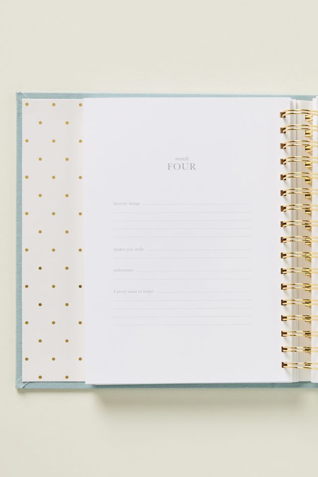 Sugar paper baby book anthroliving