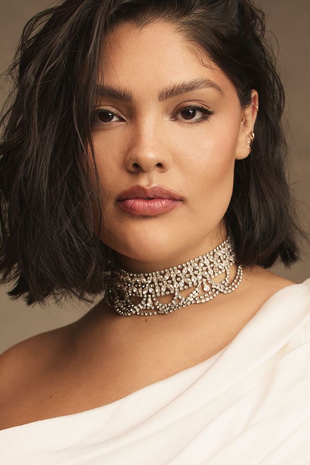 Vieste Rosa Elegant Drape Choker Necklace #3