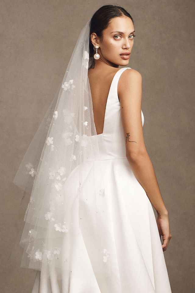 Blossom Veils 3D Floral Veil #2