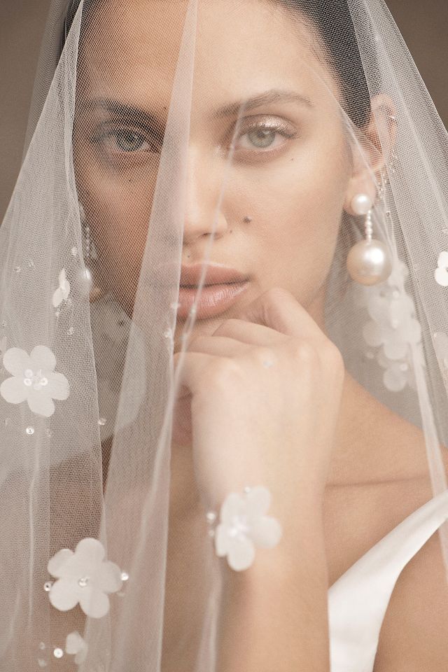 Blossom Veils 3D Floral Veil #3