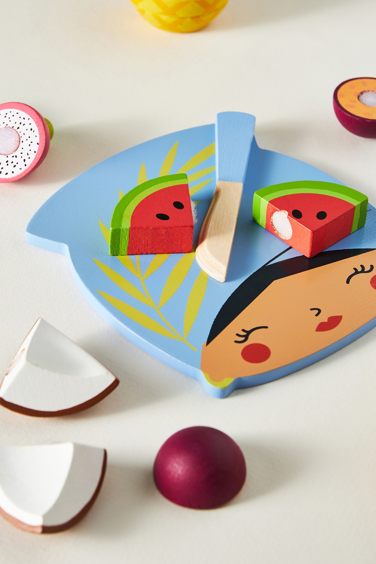 Tender Leaf Toys Tropical Fruit Cutting Board