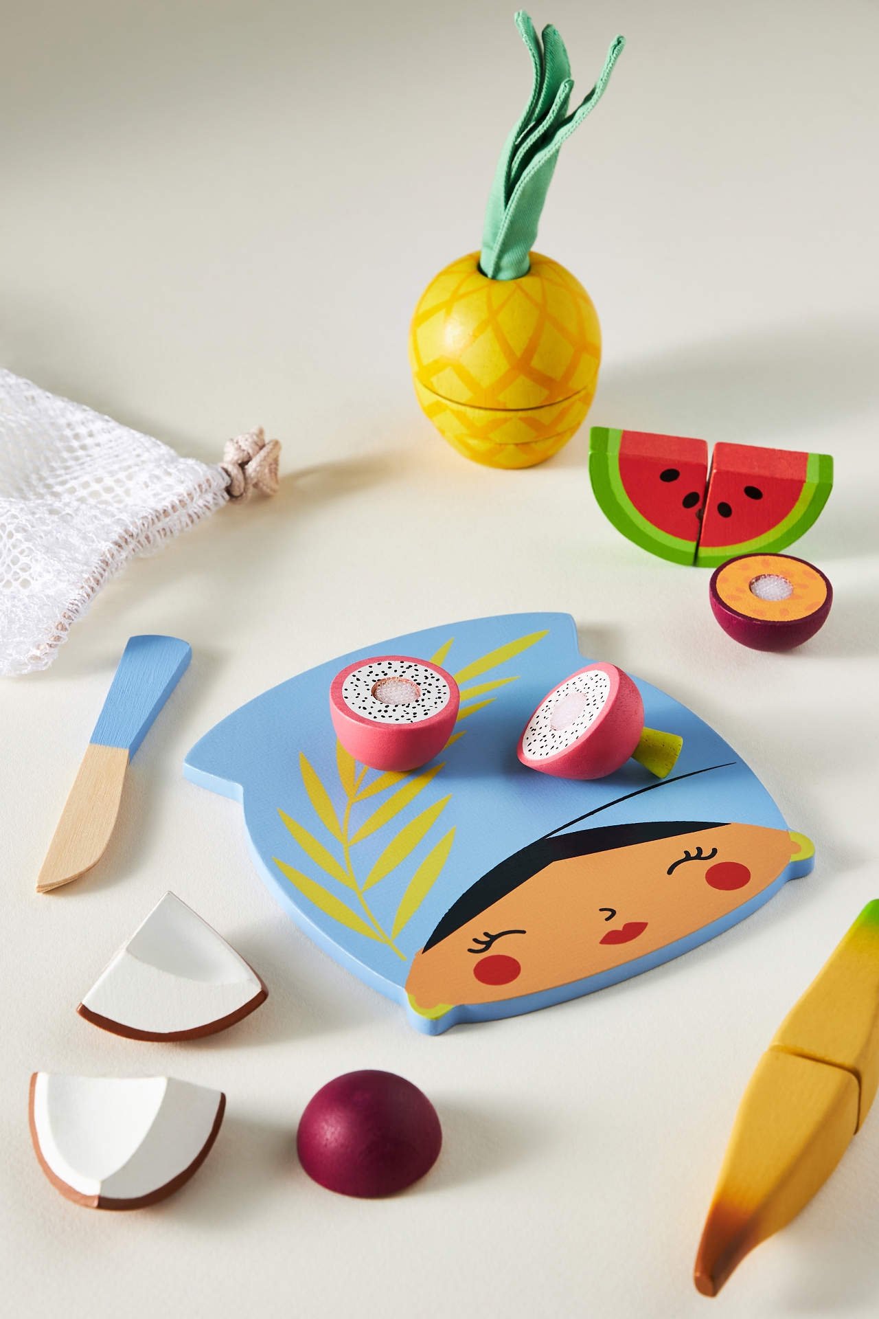 Tender Leaf Toys Tropical Fruit Cutting Board