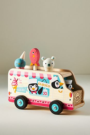 Tender Leaf Toys Penguin's Gelato Van