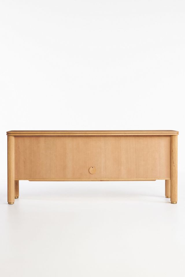 Katie Hodges Oak Media Cabinet #5