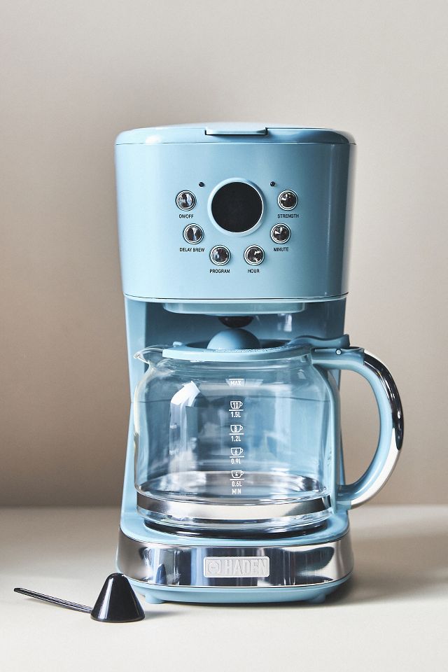 Haden - Brighton 12-Cup Coffee Maker - Sky Blue