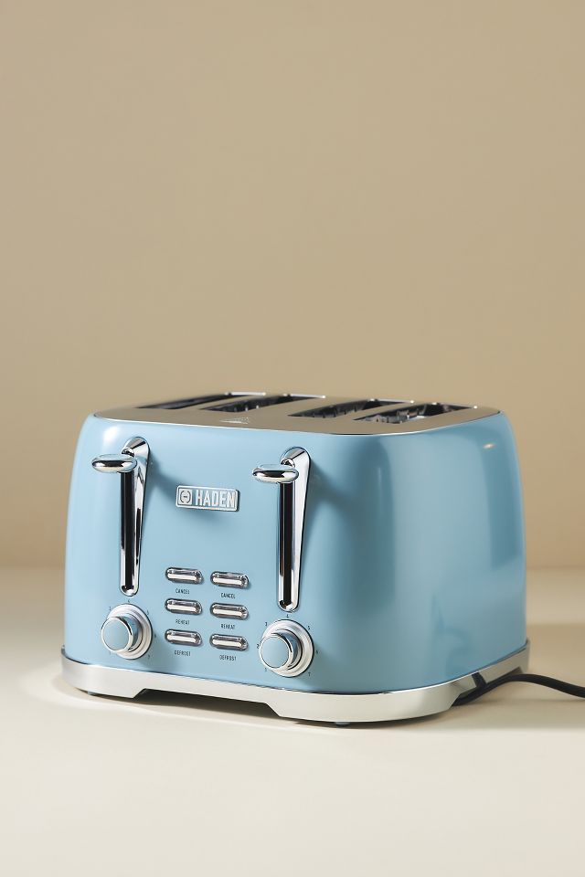 Brighton Sky Blue 4-Slice Toaster – Hadenusa