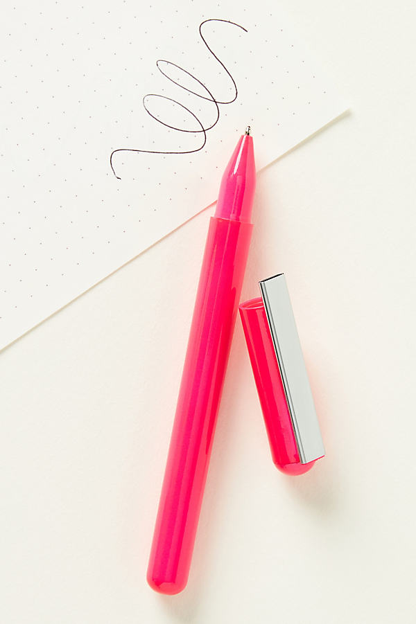 Lexon Usb-c Flash Memory Ballpoint Pen In Pink