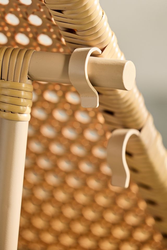 Folding Rattan Lounge Chair #4