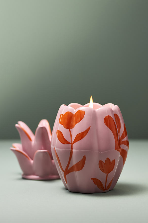 Cara Fruity Lychee & Pink Dragon Fruit Pineapple Ceramic Candle