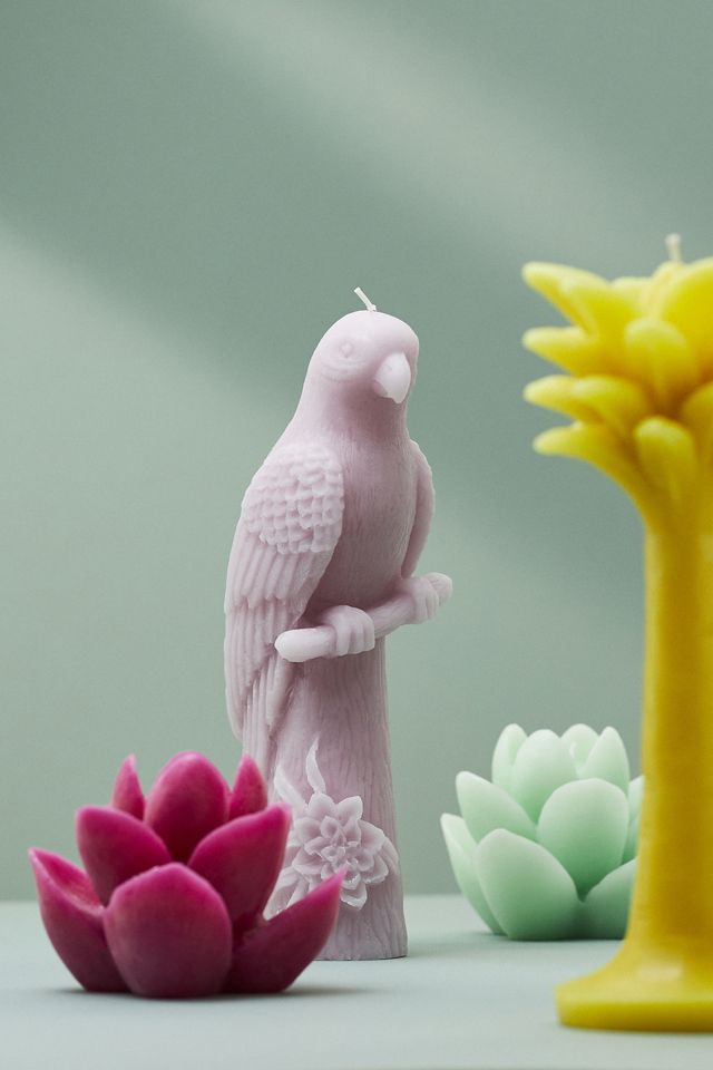 Vera Parrot Shaped Wax Candle #1
