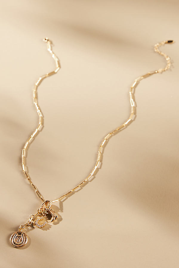 Gold-Plated Cowboy Charm Necklace