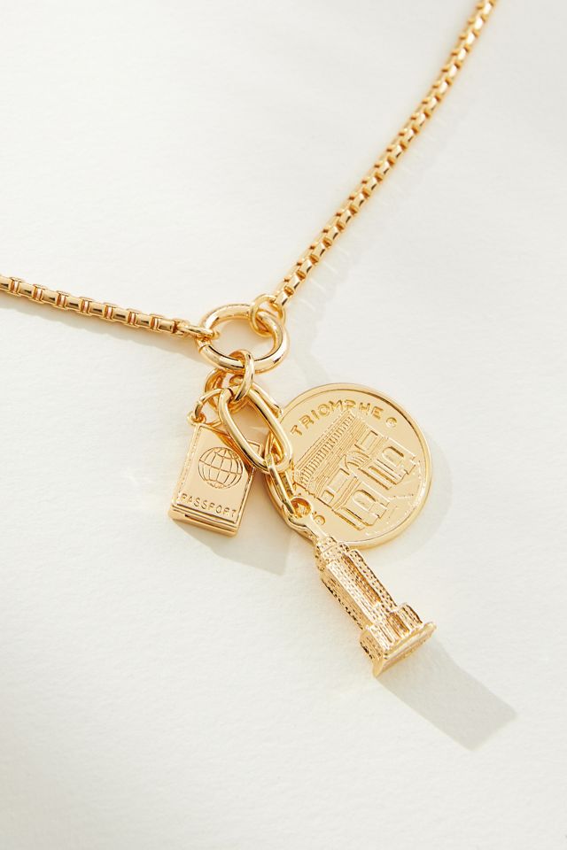 Travel Charm Necklace Anthropologie