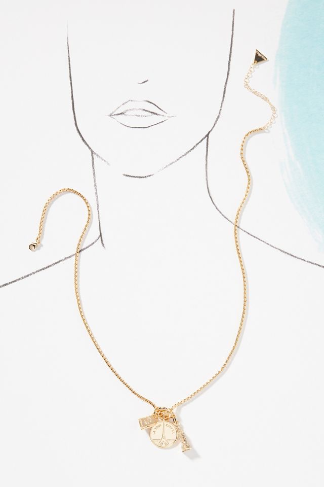 Travel Charm Necklace Anthropologie