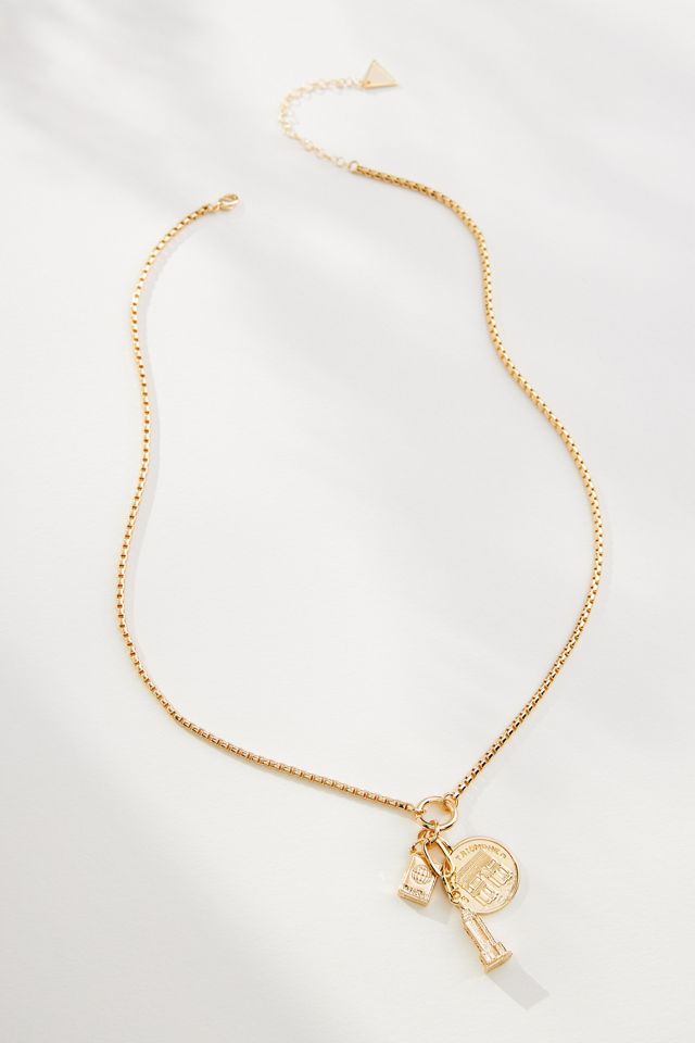 Travel Charm Necklace Anthropologie