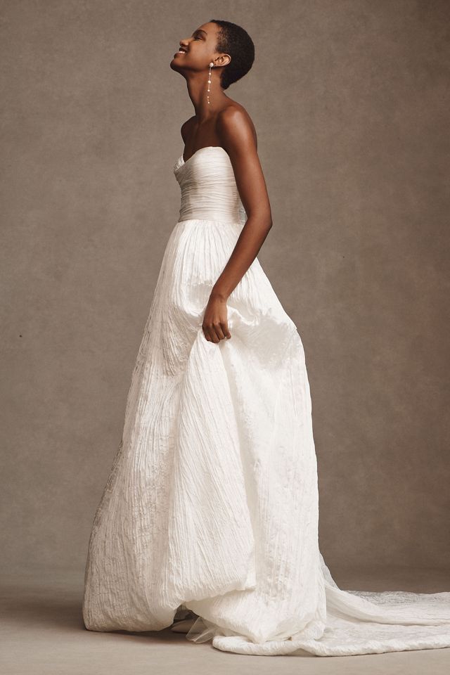 Jenny Yoo Laurel Strapless Sweetheart Wedding Gown #1