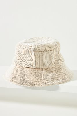 Textured Straw Bucket Hat by San Diego Hat Co. in Beige, Women's at Anthropologie