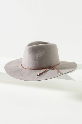 San Diego Hat Co. Packable Fedora In Grey