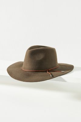 San Diego Hat Co. Packable Fedora In Brown