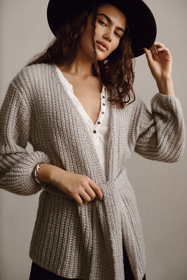 Anthropologie wrap hot sale sweater