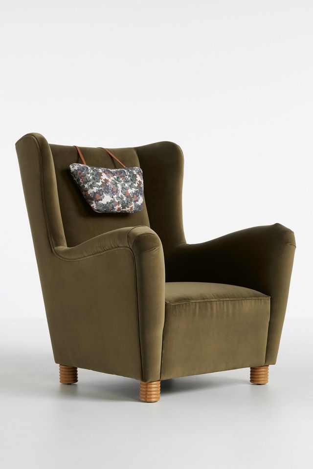 Katie Hodges Velvet Occasional Chair #2
