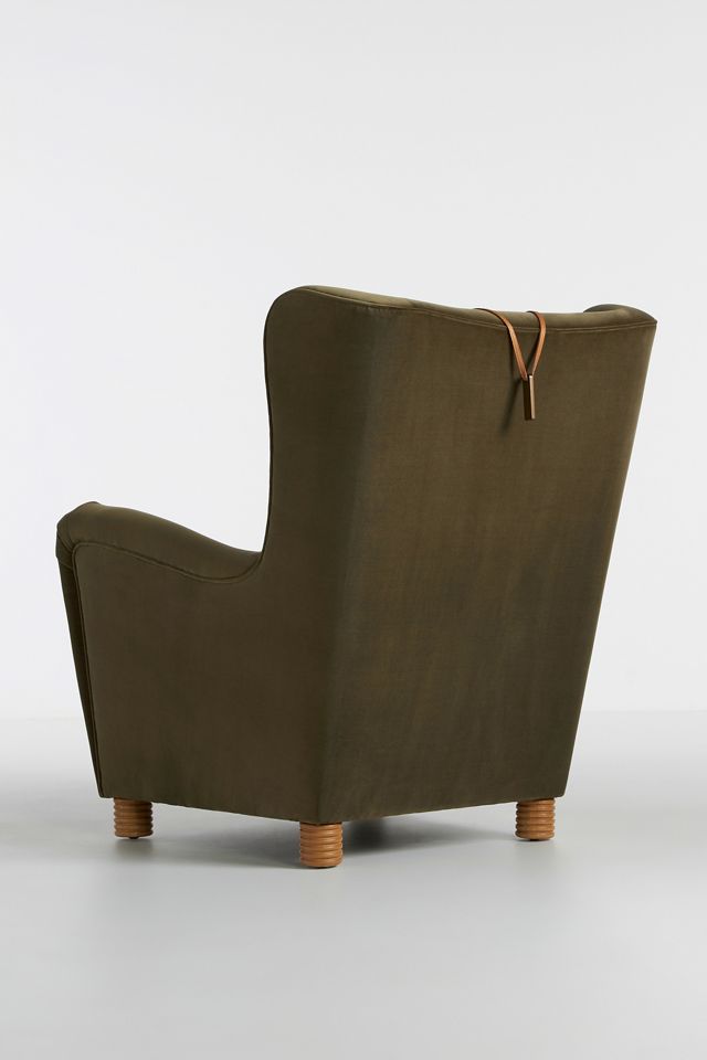 Katie Hodges Velvet Occasional Chair #4