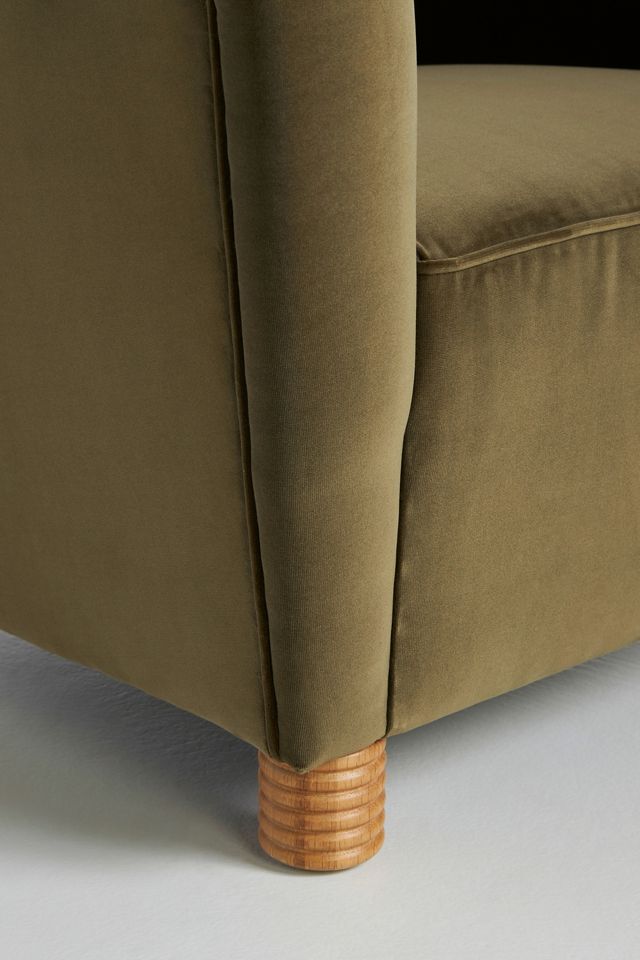 Katie Hodges Velvet Occasional Chair #5
